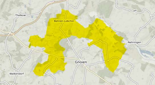 Immobilienpreisekarte Behren Luebchin